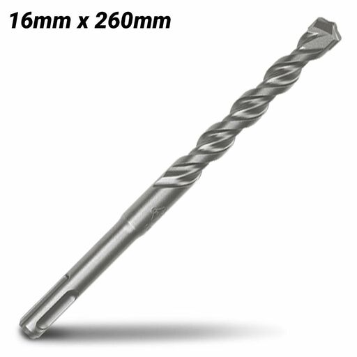 Milwaukee 4932399331 16mm x 260mm SDS Plus M2 2-Cut Drill Bit – image 2
