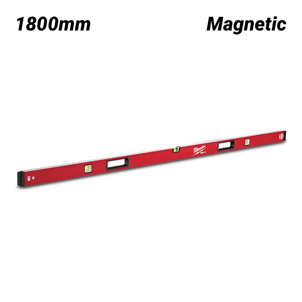 Milwaukee MLBXM72 1800mm (72") REDSTICK™ Magnetic Box Level – image 2