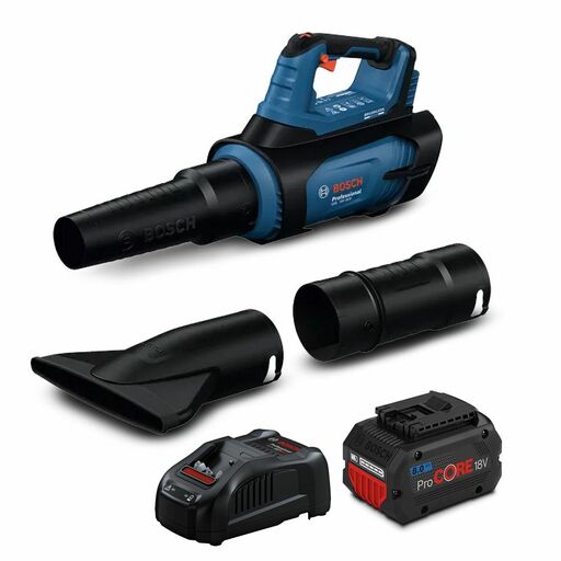 Bosch GBL 18V-800 (0.615.V00.05K) 18V 8.0Ah Li-ion 800m³/h Blower with Variable Speed Combo Kit