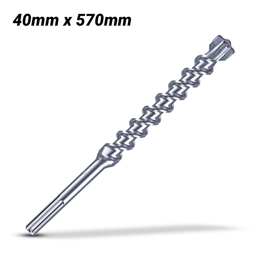 Milwaukee 4932352789 35mm x 370mm SDS Max 4-Cut Drill Bit – image 2