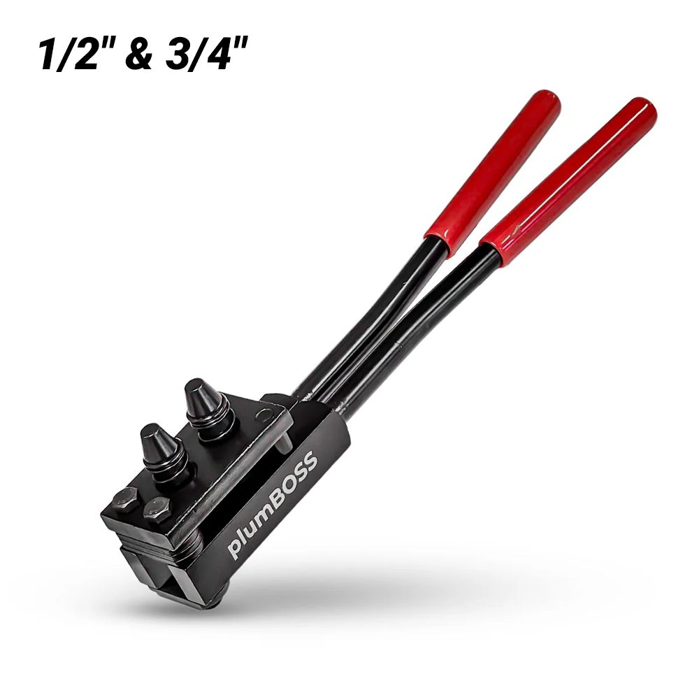 PlumBOSS P218 1/2" & 3/4" Copper Tube Quick Flare Tool – image 1