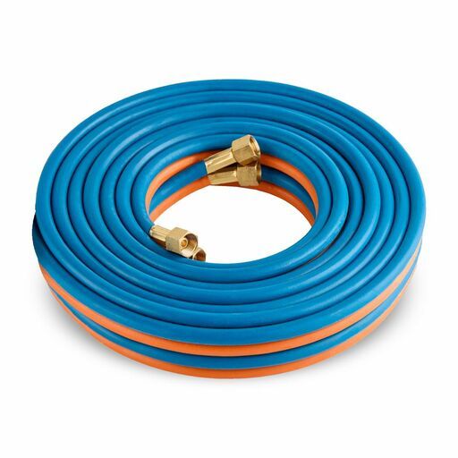 Cigweld 208986 5mm x 10m 5/8"-18 UNF RH + LH Both Ends BlueJet RBX Fitted Gas Hose Oxy/LPG – image 2