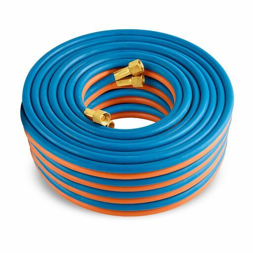 Cigweld 208835 5mm x 20m 5/8"-18 UNF RH + LH Both Ends BlueJet RBX Fitted Gas Hose Oxy/LPG - – image 2