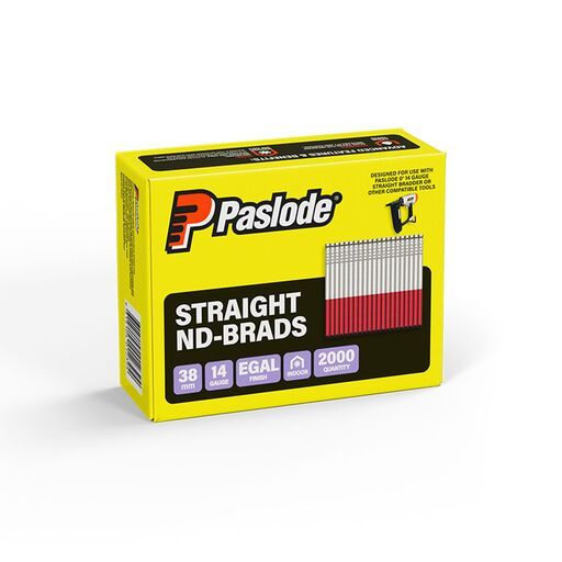 Paslode B20043 2000-Pack 38mm x 2mm Galvanised ND Straight Brad Nails – image 5