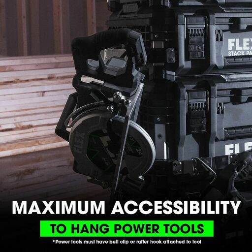 Flex FSA1604-2 2-Pack STACK PACK™ Side Tool Rack Rail – image 5