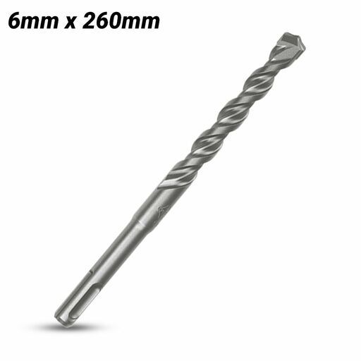 Milwaukee 4932353819 6mm x 260mm M2 2-Cut SDS Plus Drill Bit – image 2