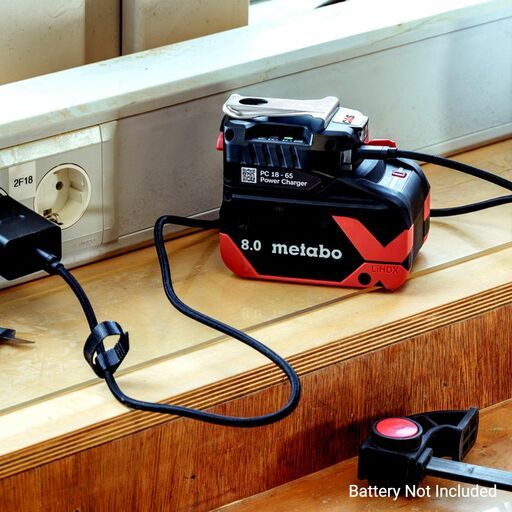 Metabo PC 18 - 65 (600409190) 18V Dual USB-C 65W PD Li-ion Battery Charger – image 9