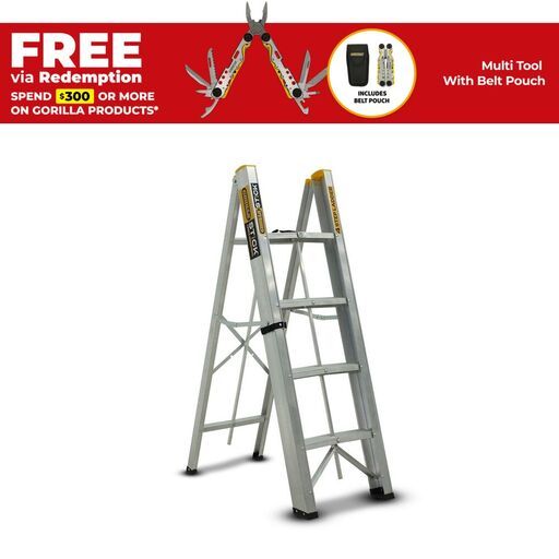 Gorilla STICK-04 4 Step STICK Ladder