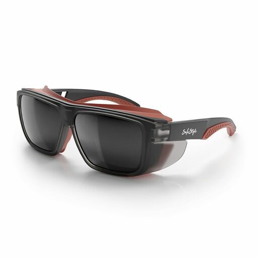 SafeStyle SPCO1-0001 Converts Matte Graphite Red Frame Grey Polarised Lens – image 2