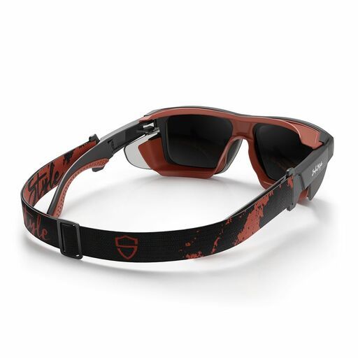 SafeStyle SPCO1-0001 Converts Matte Graphite Red Frame Grey Polarised Lens – image 4