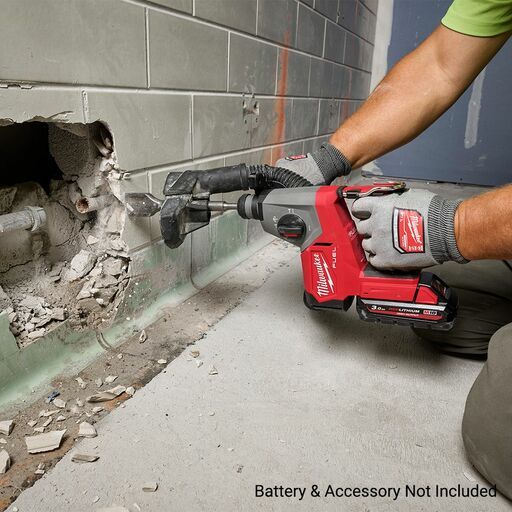 Milwaukee M18FHAC160 18V Li-ion FUEL Cordless 16mm SDS Plus Rotary Hammer - Skin Only – image 5