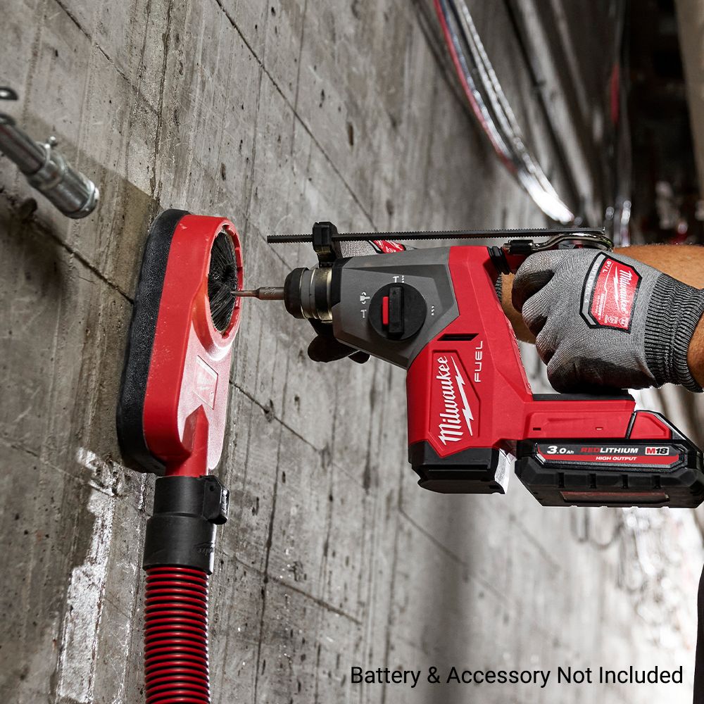 Milwaukee M18FHAC160 18V Li-ion FUEL Cordless 16mm SDS Plus Rotary Hammer - Skin Only – image 7