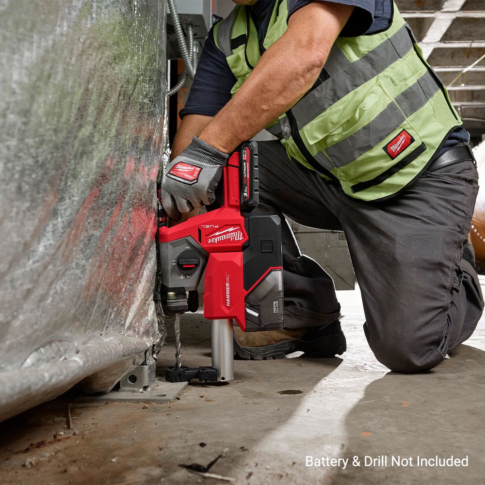 Milwaukee M18FDDEC160 18V FUEL HAMMERVAC 16mm Dedicated Dust Extractor - Skin Only – image 5
