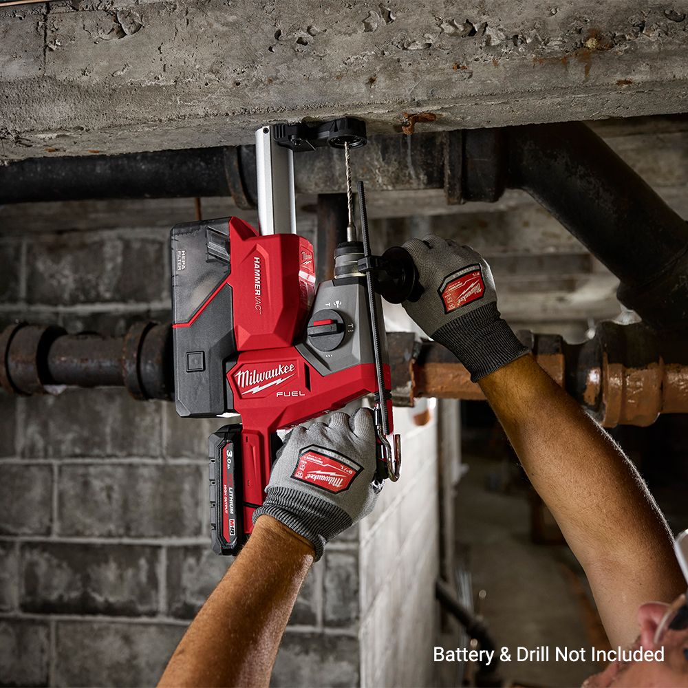 Milwaukee M18FDDEC160 18V FUEL HAMMERVAC 16mm Dedicated Dust Extractor - Skin Only – image 6
