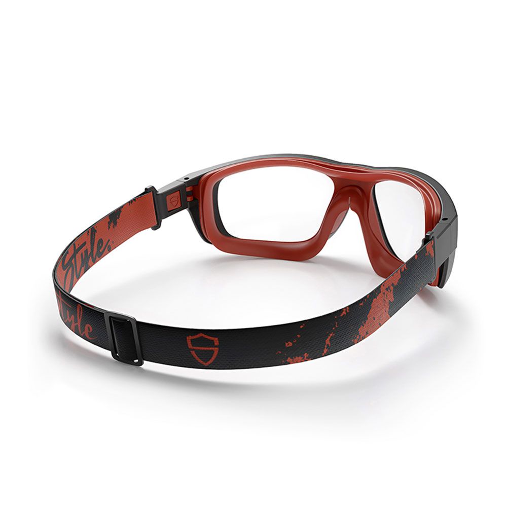 SafeStyle SPSW1-0000 Switches Matte Black Red Frame Clear Lens – image 4
