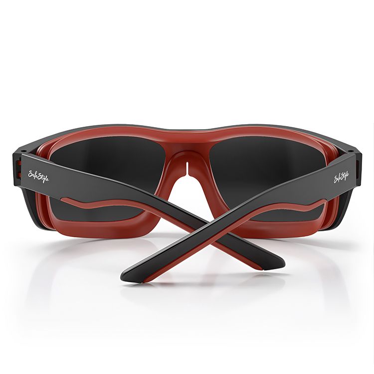 SafeStyle SPSW1-0001 Switches Matte Black Red Frame Grey Polarised Lens – image 4