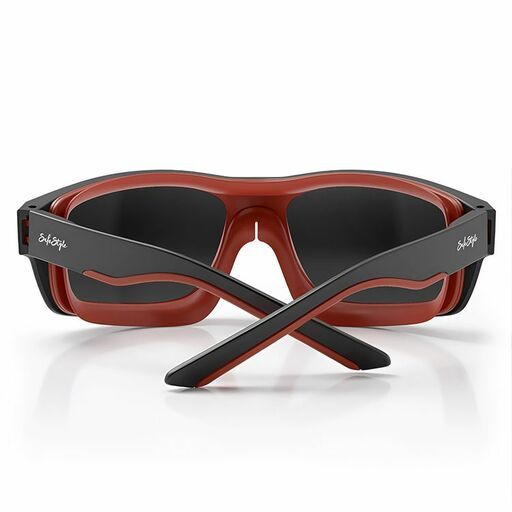 SafeStyle SPSW1-0001 Switches Matte Black Red Frame Grey Polarised Lens – image 4
