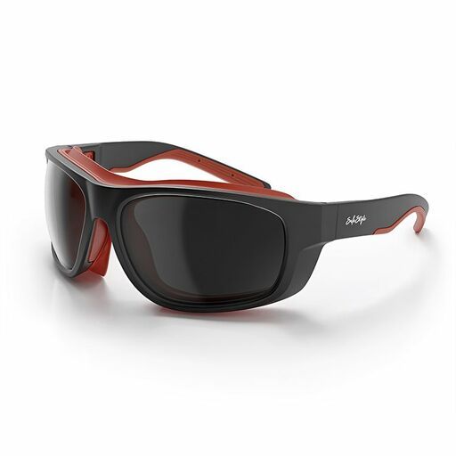 SafeStyle SPSW1-0001 Switches Matte Black Red Frame Grey Polarised Lens – image 3