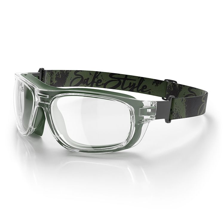 SafeStyle SPSW1-0002 Switches Clear Green Frame Clear Lens – image 1