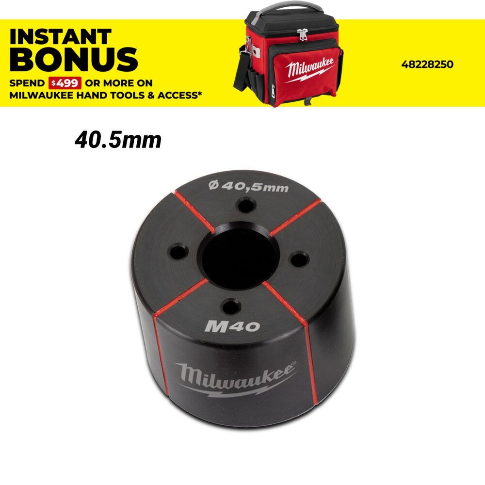 Milwaukee 4932430919 EXACT™ M40 Knockout Die – image 1