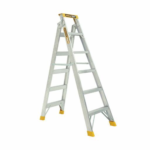 Gorilla DM006-HD 1.8m-3.3m 180kg Dual Purpose (Double Sided) Heavy Duty Industrial Aluminium Ladder – image 2
