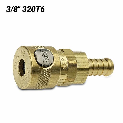 Jamec-Pem 23.1013BL 3/8" 320T6 Hose Tail BL Coupling
