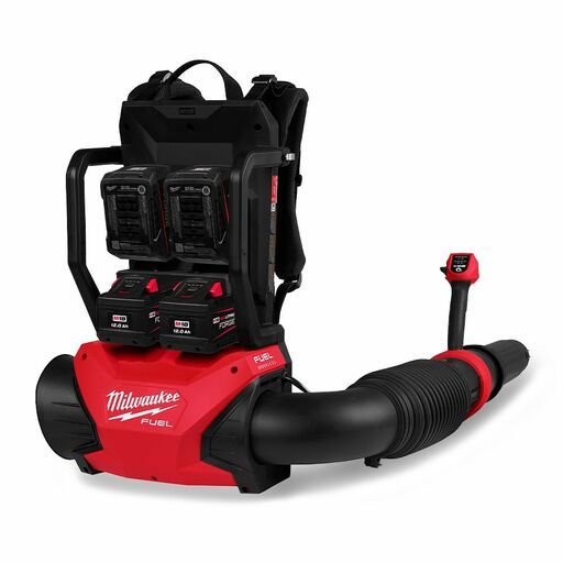 Milwaukee M18F2BPBL124F (18V x 2) 12.0Ah REDLITHIUM FORGE Cordless Fuel Dual Battery Backpack Blower Combo Kit – image 2