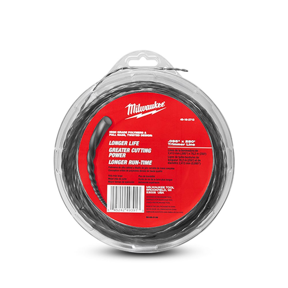 Milwaukee 49162713 2.4mm x 76m Trimmer Line – image 4