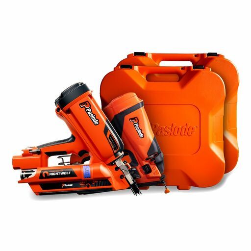 Paslode SNW0516 FrameMaster NightWolf Cordless Framing Nailer & TrimMaster Cordless 16Ga Angled Bradder Combo Kit – image 2