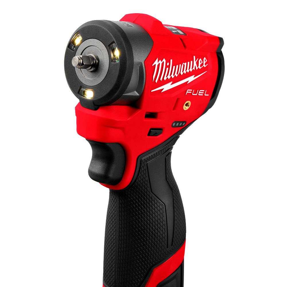 Milwaukee M12FSCIWF140 12V Li-ion FUEL Cordless 1/4" Sub-Compact Impact Wrench - Skin Only – image 4