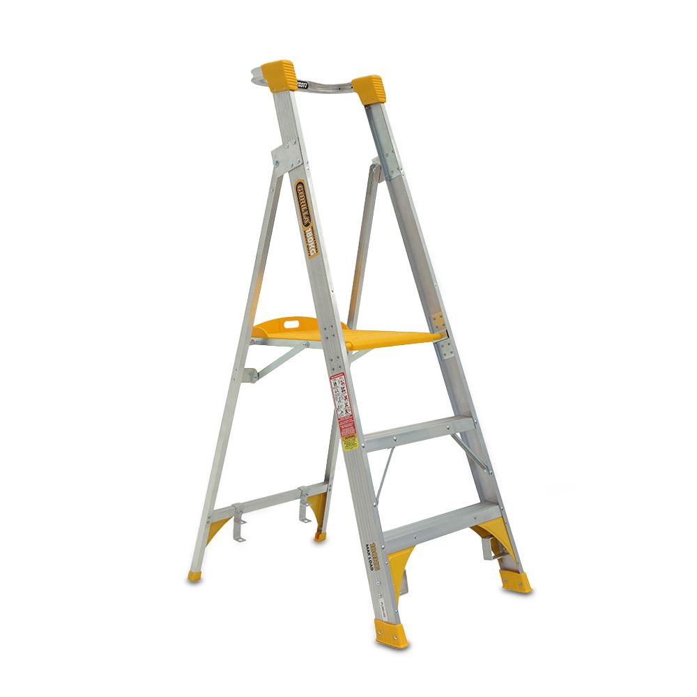 Gorilla PL003-HD 0.9m 180kg Heavy Duty Industrial Platform Aluminium Ladder – image 2