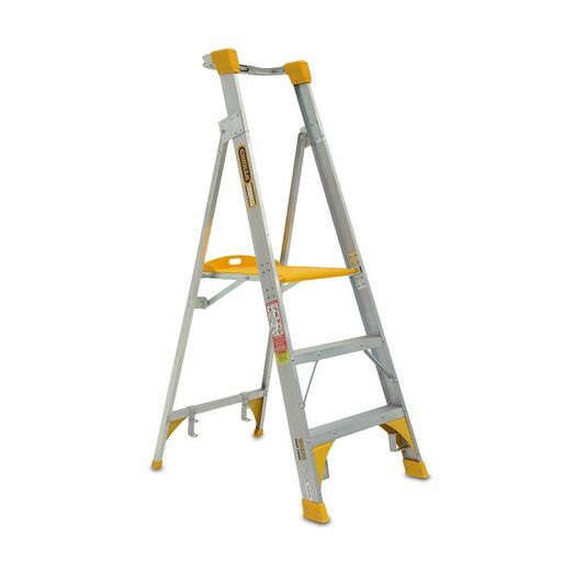 Gorilla PL003-HD 0.9m 180kg Heavy Duty Industrial Platform Aluminium Ladder – image 2