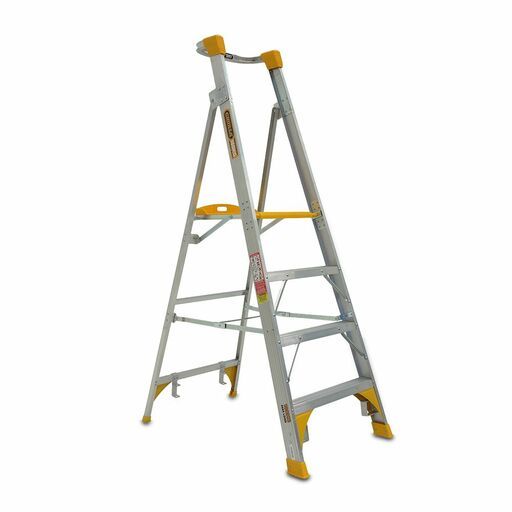 Gorilla PL004-HD 1.2m 180kg Heavy Duty Industrial Platform Aluminium Ladder – image 2