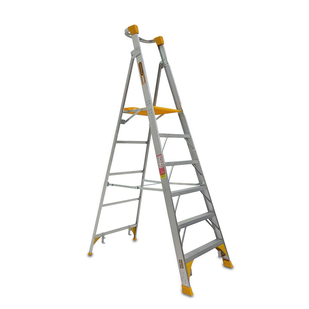 Gorilla PL006-HD 1.8m 180kg Heavy Duty Industrial Platform Aluminium Ladder – image 2
