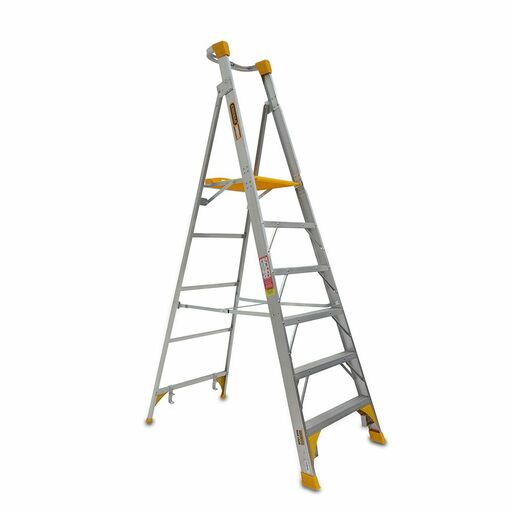 Gorilla PL006-HD 1.8m 180kg Heavy Duty Industrial Platform Aluminium Ladder – image 2
