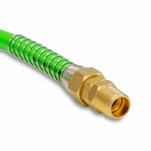 Jamec-Pem 55.6212 5m Length 10mm x 6.5mm High-Vis PU Air Hose Recoil – image 2