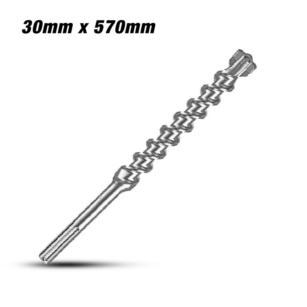 Milwaukee 4932352784 30mm x 570mm SDS Max 4-Cut Drill Bit – image 2