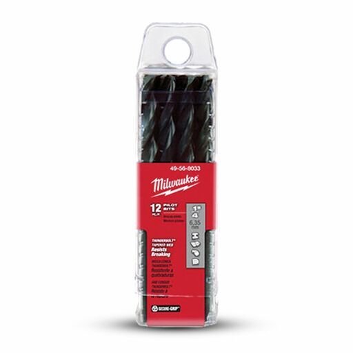 Milwaukee 49568033A 12-Pack High Speed Steel Pilot Bit – image 6