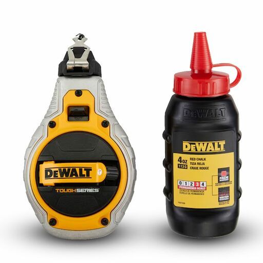 DeWalt DWHT48335RC TOUGHSERIES 6:1 Chalk Reel with Red Chalk – image 2