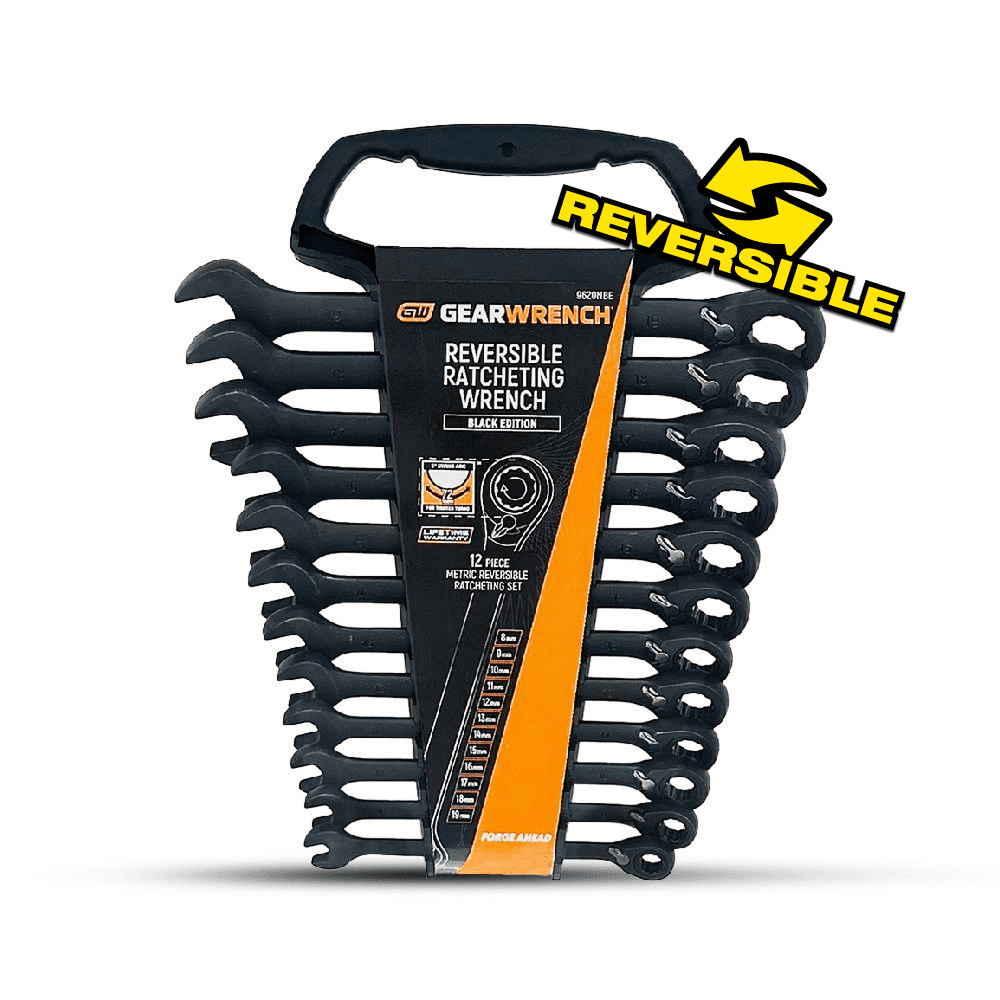 GEARWRENCH 9620NBE 12 pce Metric Reversible Ratcheting Set – image 1