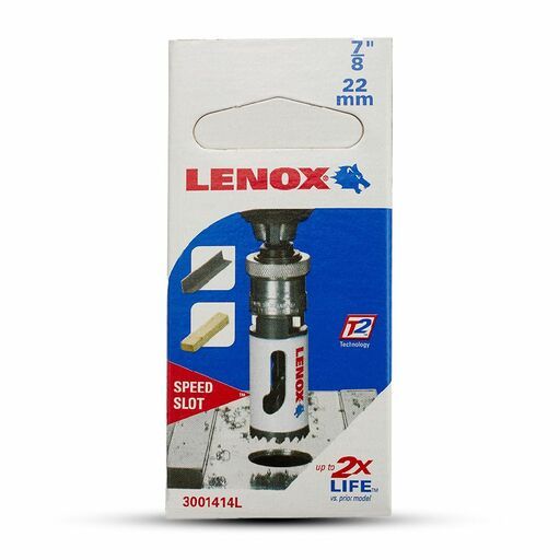 Lenox 3001414L 22mm (7/8") SPEED-SLOT Bi-Metal Hole Saw – image 6