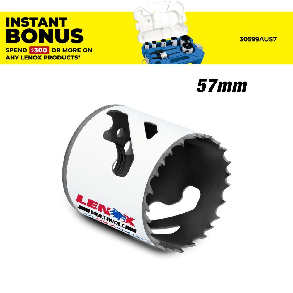 Lenox 3003636L 57mm (2-1/4") SPEED-SLOT Bi-Metal Hole Saw – image 1