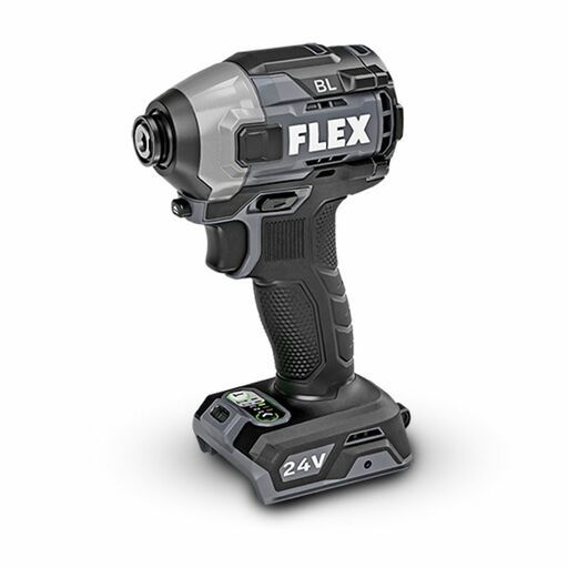 Flex FXA1371A-2C 24V 5.0Ah Li-ion Cordless 1/4" Hex Quick Eject Impact Driver with Multi-Mode Combo Kit – image 4
