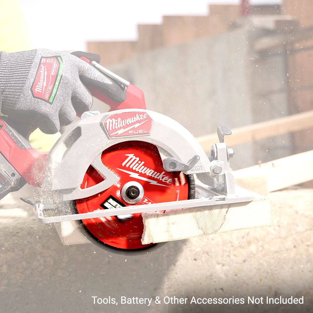 Milwaukee 48400790 184mm (7-1/4") 24T NITRUS CARBIDE™ Circular Saw Blade - Demolition/Framing – image 10