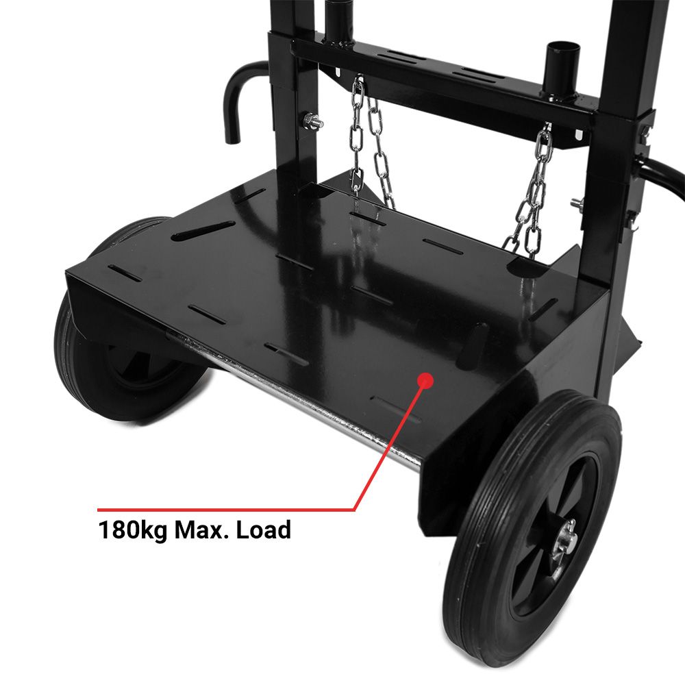 Italco IUWHT 180kg Heavy Duty Multipurpose Upright Welding Trolley – image 6