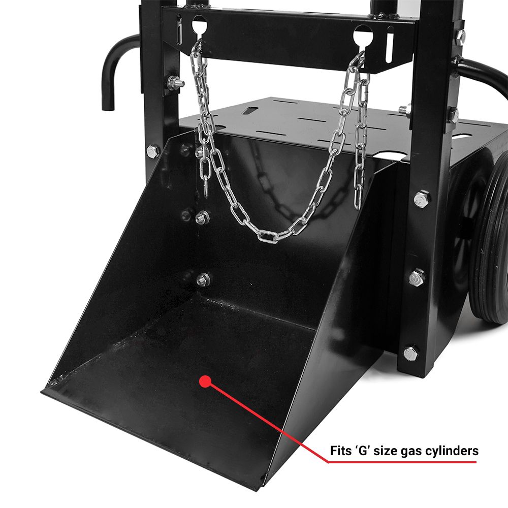 Italco IUWHT 180kg Heavy Duty Multipurpose Upright Welding Trolley – image 4