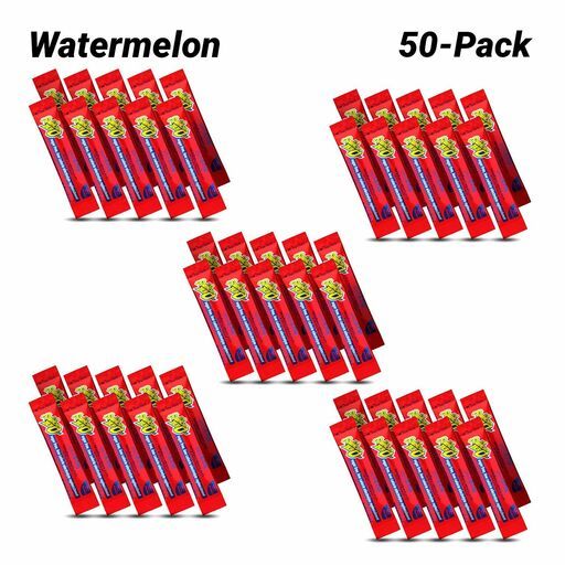 Sqwincher SQ0110-WM 50-Pack Sugar Free Qwik Stiks - Watermelon