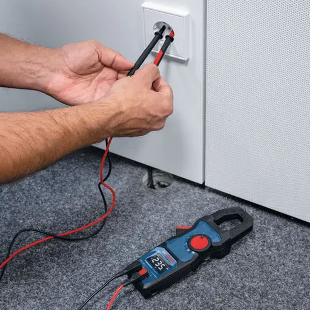 Bosch GMC 600-15 (0.601.077.600) Professional IP54 Dual Power Clamp Meter – image 8