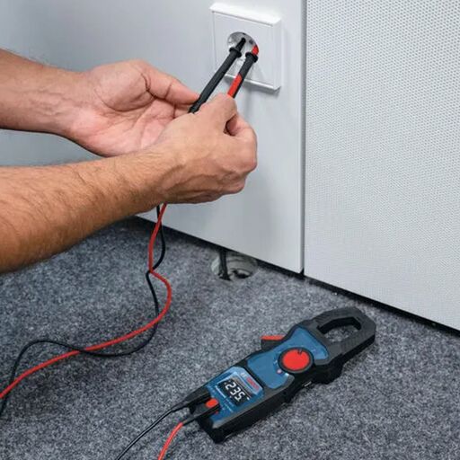Bosch GMC 600-15 (0.601.077.600) Professional IP54 Dual Power Clamp Meter – image 8
