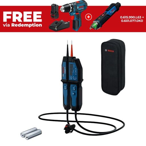 Bosch GVT 1000-15 (0.601.077.800) Professional 1000V IP65 Voltage Tester